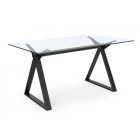Pisarniška miza BIANCO 150X90 črna