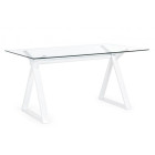Pisarniška miza BIANCO 150X90 bela